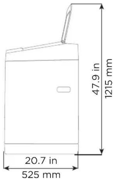 BLACK & DECKER BPWM16W - KEY DIMENSIONS AND SPECIFICATIONS - 2