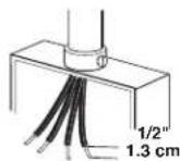 WHIRLPOOL WOES5027LW - Electrical Connection Options Chart - 1