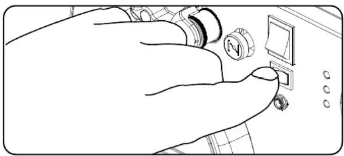 Champion 73001iDF - Säästurežiimi nupp - 1