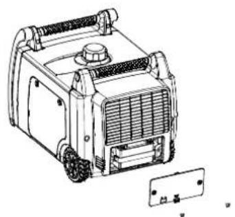Champion 73001iDF - Connecting the Battery (Electric Start Models) - 1