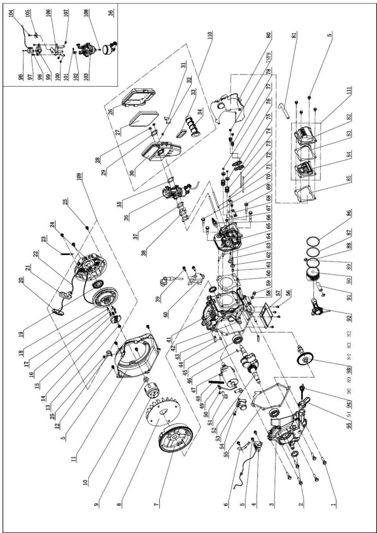 Champion 73001iDF - OSTROŻNOŚĆ - 2