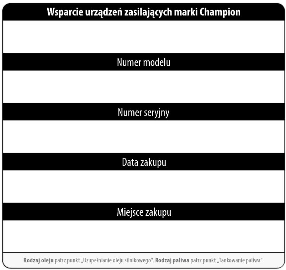 Champion 73001iDF - Niniejsza broszura - 1