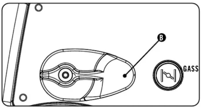 Champion 73001iDF - Bryter for valg av drivstoff - 2