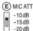 JTS CS8 - Schalter im Gerät · Switches in the Unit · Interrupteurs dans l'appareil · Interruptores del Aparato - 6