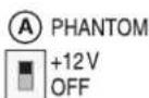 JTS CS8 - Schalter im Gerät · Switches in the Unit · Interrupteurs dans l'appareil · Interruptores del Aparato - 4