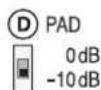 JTS CS8 - Schalter im Gerät · Switches in the Unit · Interrupteurs dans l'appareil · Interruptores del Aparato - 5