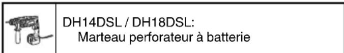 HiKOKI DH14DSL - AVERTISSEMENT - 1