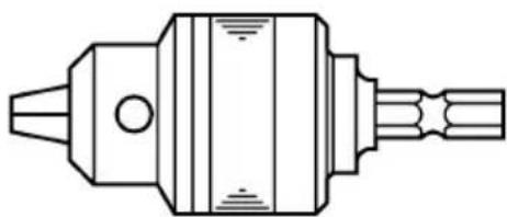 HiKOKI WM14DBL - Boorkop adapter-set: Code Nr. 321823 - 1