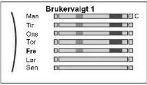 DAIKIN EABH16DF6V - Slik programmerer du tidsplanen: oversikt - 14