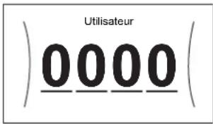 DAIKIN EABH16DF6V - Code pin de l'utilisateur - 1