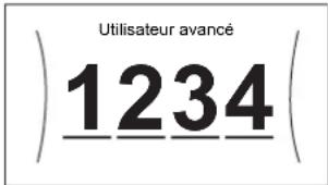 DAIKIN EABH16DF6V - Code pin de l'utilisateur avancé - 1