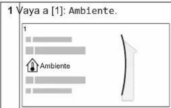DAIKIN EABH16DF6V - Para cambiar la temperatura ambiente deseada - 1