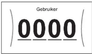 DAIKIN EABH16DF6V - Pincode gebruiker - 1