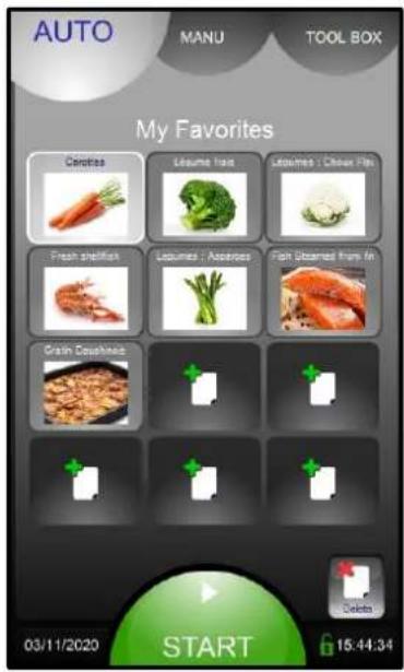 Vulcan TCM61E - FAVOURITE RECIPE - 1