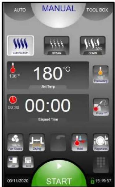 Vulcan TCM61E - MANUAL MENU - 1