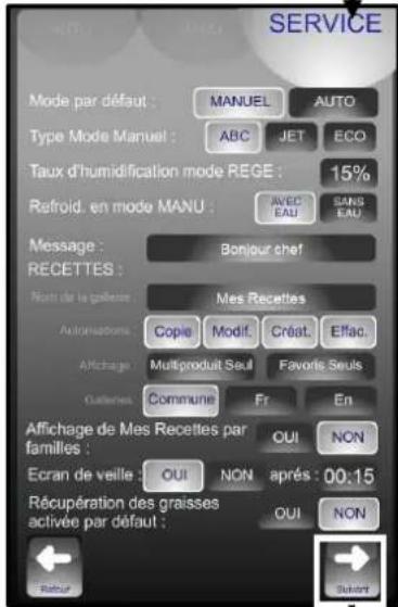 Vulcan TCM61E - PARAMETRES CLIENT - 2