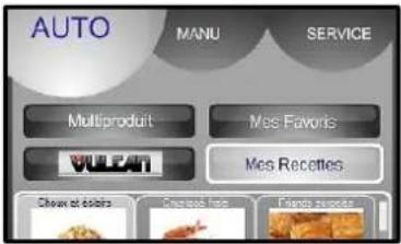 Vulcan TCM61E - CREATION D'UNE RECETTE - 1