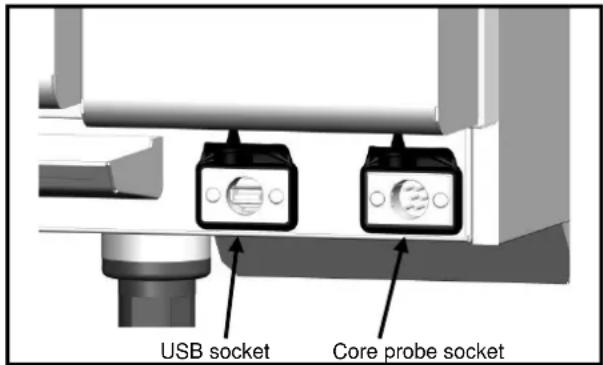 Vulcan TCM61E - USB PORT SOCKET/CORE PROBE SOCKET - 1