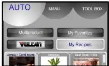 Vulcan TCM101G - CREATING A RECIPE - 1