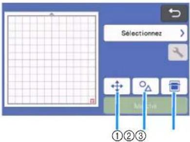 Sélectionnez ①②③