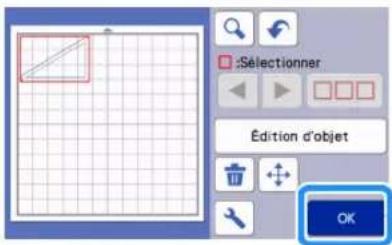 Sélectionner Édition d'objet OK