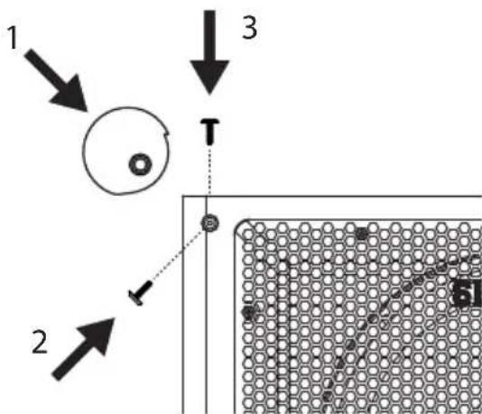 SHARP Sumobox Pro CPLS200 - Corner protectors and grille - 1