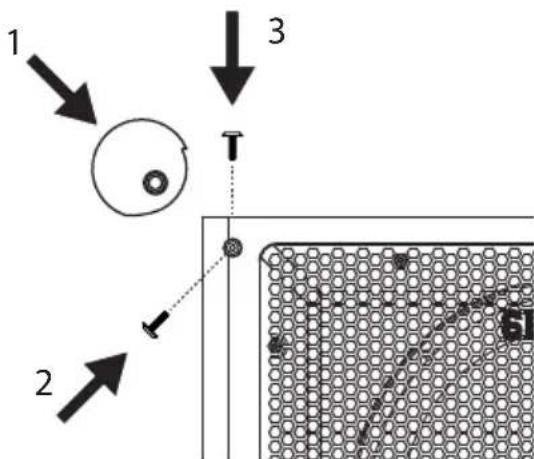 SHARP Sumobox Pro CPLS200 - Protecions d'angle et grille - 1