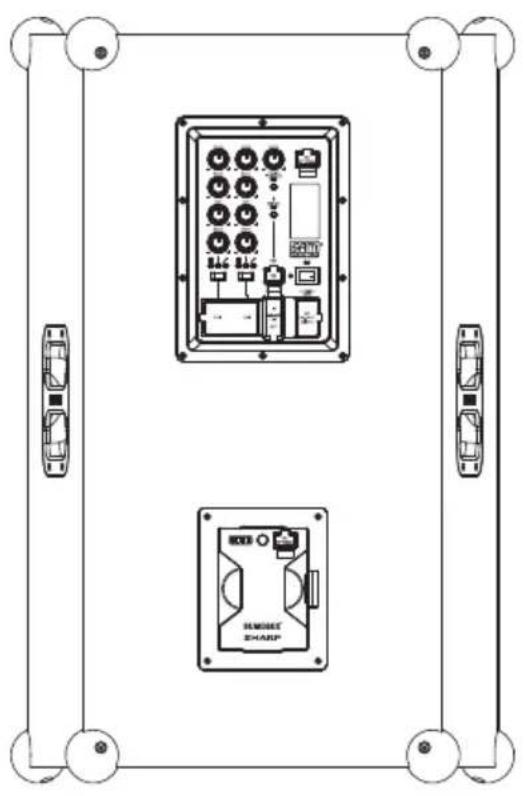 SHARP Sumobox Pro CPLS200 - Technical specification | Technische Daten | Especificationtica | Caracteristiques techniques | Specifiche tecniche | Technische specificaties | Dane technicznene | Texnueckne cpeuФkaun - 5