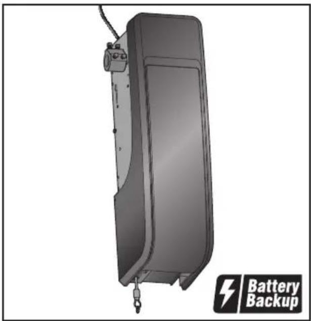 CHAMBERLAIN RJO101 - Abrepuertas de garaje montado en la pared con Wi-Fi® - 1