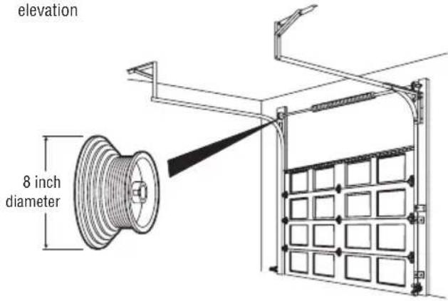 CHAMBERLAIN RJO101 - High Lift Door - 1