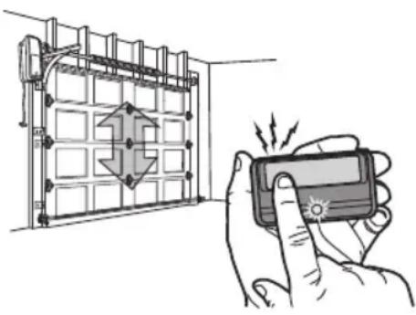 CHAMBERLAIN RJO101 - Using the Remote Control - 1
