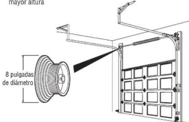 CHAMBERLAIN RJO101 - Puerta de elevación alta - 1
