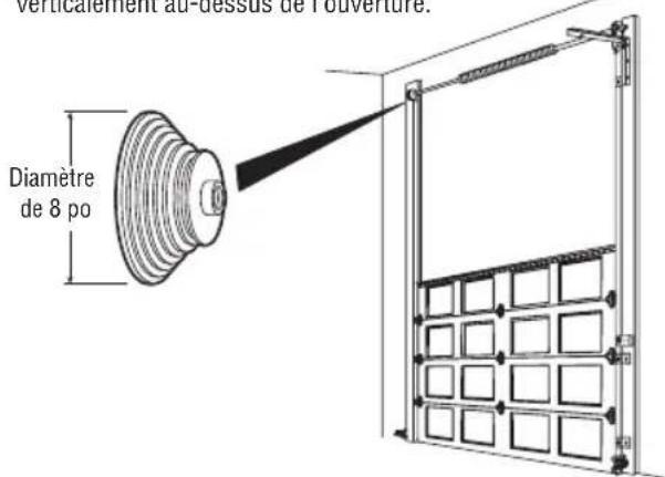 CHAMBERLAIN RJO101 - Porte sectionnelle à levée verticale - 1