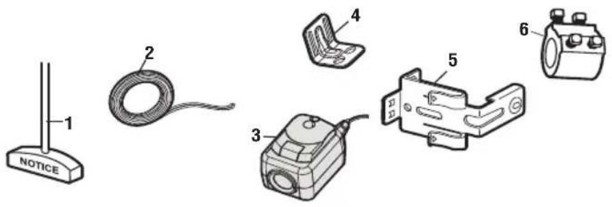 CHAMBERLAIN RJO101 - Installation Parts - 1