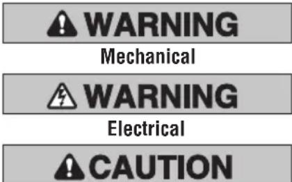 CHAMBERLAIN RJO101 - Safety Symbol and Signal Word Review - 1