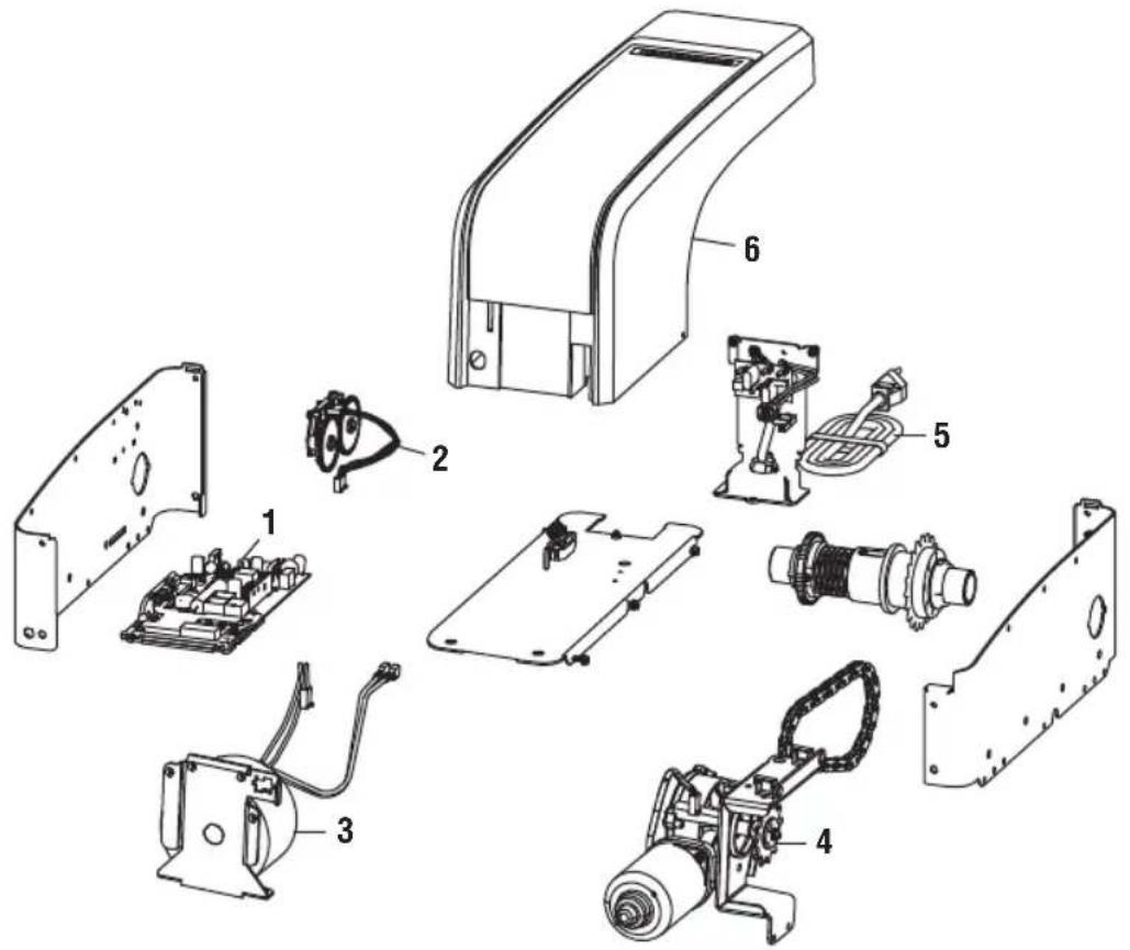 CHAMBERLAIN RJO101 - Piezas de reparación - 1
