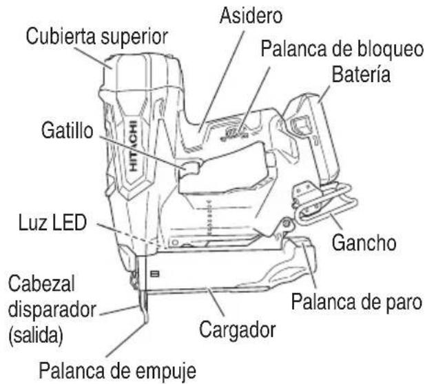HITACHI NT1865DM - Clavadora de brads a bateria - 1