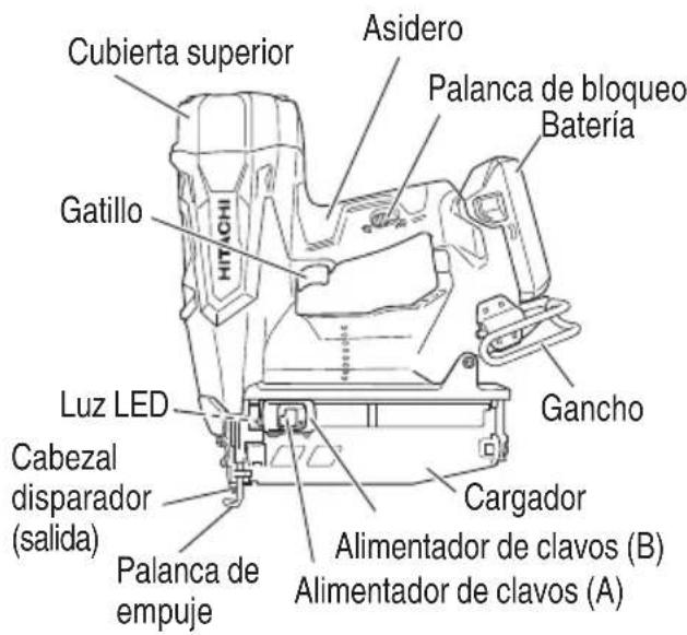 HITACHI NT1865DM - Clavadora de abacasos a bateria - 2