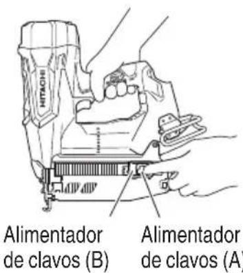 HITACHI NT1865DM - Accion de alimentacion de clavos! - 3