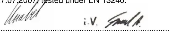 Wamsler Kamino 1096 FA - EC-Declaration of Conformity - 1