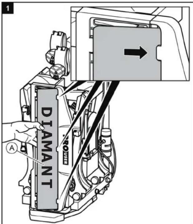 Pro-User Diamant SG3 FixMatic - Fittingtheregistrationplatetothe bicyclecarrier - 1