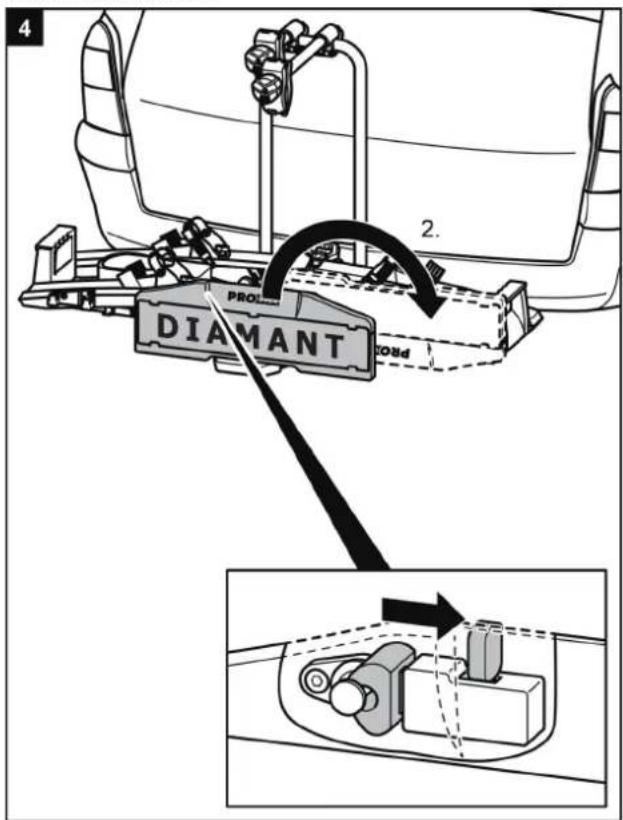 Pro-User Diamant SG3 FixMatic - Desmontajedelportabicicletas - 4