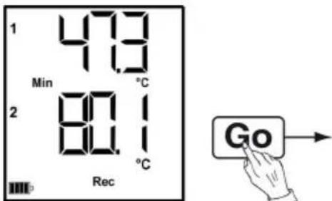 Testo 176T3 - ① Letzter   Messwert3 - 13