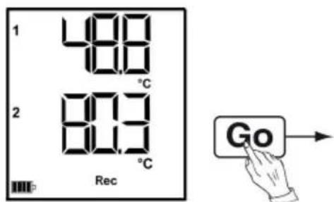 Testo 176T3 - ① Letzter   Messwert3 - 11