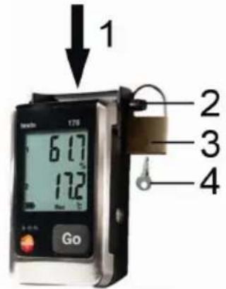 Testo 176T3 - Datenlogger sichern - 1