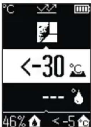 BOSCH AdvancedTemp - Measured values outside the measuring range - 2