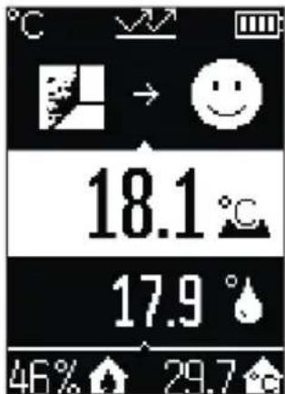18.1 °C 17.9 °C 46% 29.7