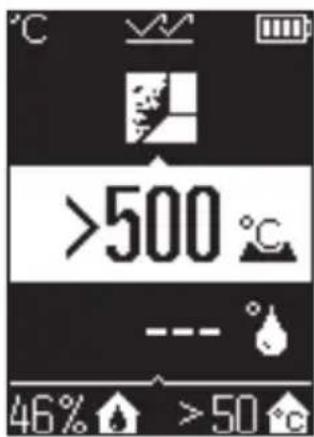 BOSCH AdvancedTemp - Значения измерения находятся вне диапазона измерения - 1
