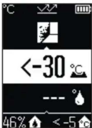 BOSCH AdvancedTemp - Valeurs de mesure en dehors de la plage de mesure - 2