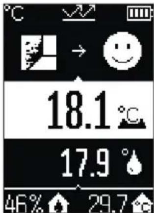 BOSCH AdvancedTemp - Režim varování před plísní (viz obrázek C) - 1